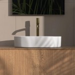 Накладной умывальник Rea Nadia 60 White Matt 